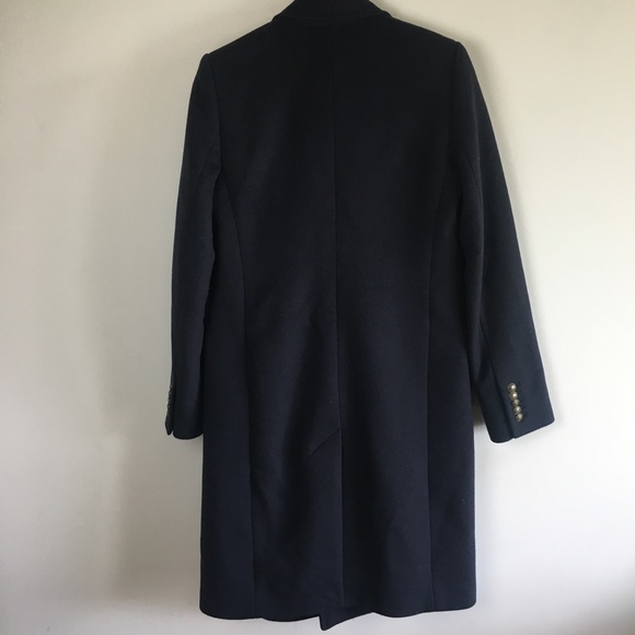 Aritzia Babaton Bryan Long Wool Coat - Navy - Picture 5 of 8